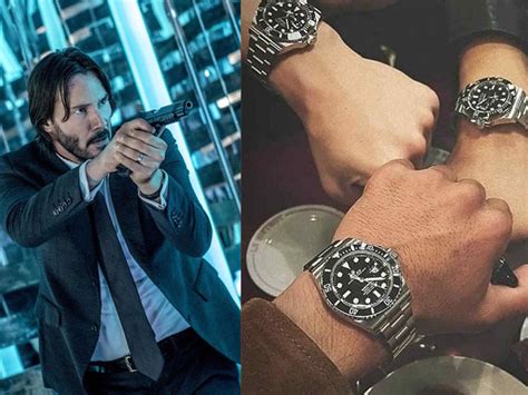 john wick regala rolex|keanu reeves rolex submariners.